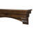 Rustic Floating Wood Fireplace Mantel Shelf with Arched Corbels - Pine Wood-696325742-696325737