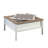 Gaming/Coffee Table, White Finish