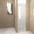 Shower Door  - Brushed Nickel Aluminum Frame Material, Half Frame,1/4"(6Mm) Tempered Glass Explosion Proof Film-124402386