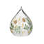 Ensemble de 2 gouttes en verre Shades of Green