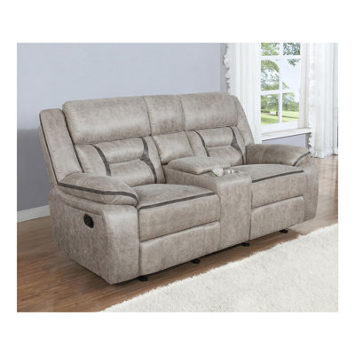 Causeuse coulissante avec console Brazelton