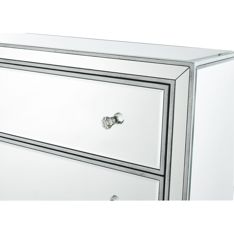 Latasha Accent Chest, Antique Silver