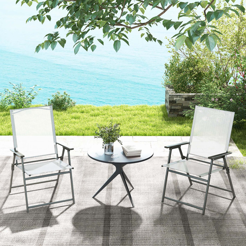 Chaise de patio pliante Nixin