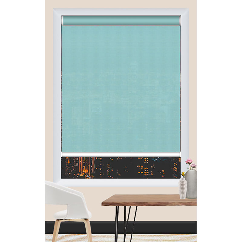 Rideau roulant obscurcissant Sherill, Vert, L 42 po x L 84 po