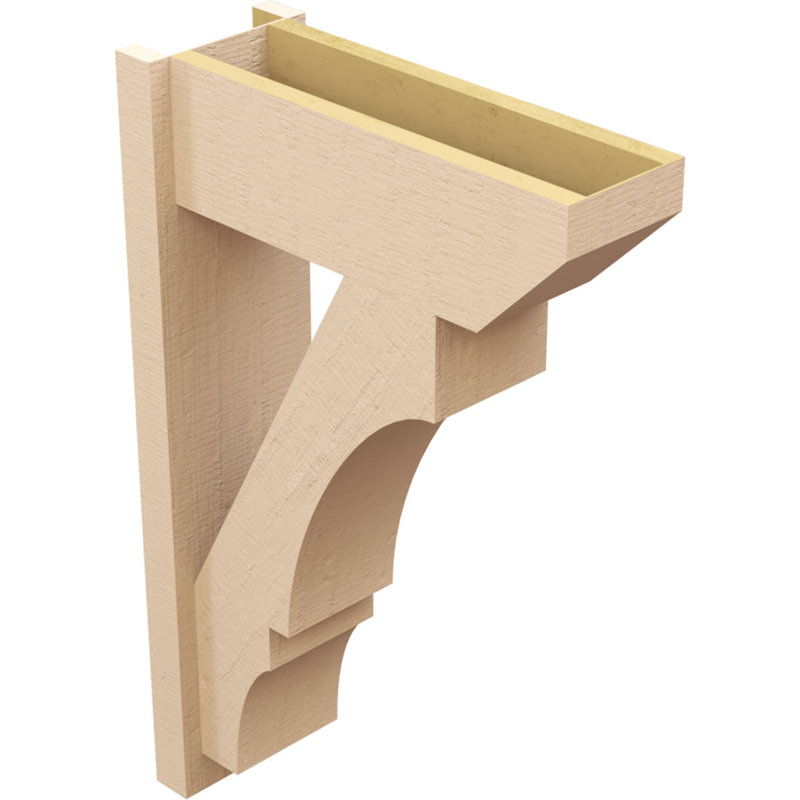 Bois de cèdre brut Balboa Slat, H 34 po x l 8 po x P 22 po