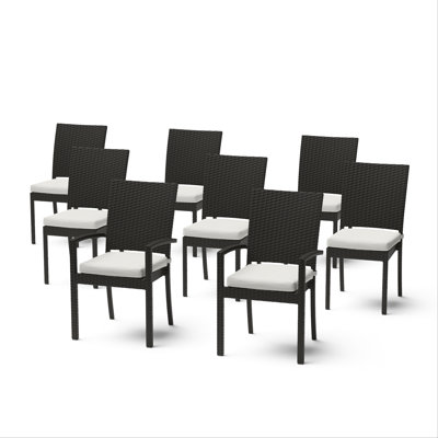 Fionnula Sunbrella Stackable Patio Dining Chairs