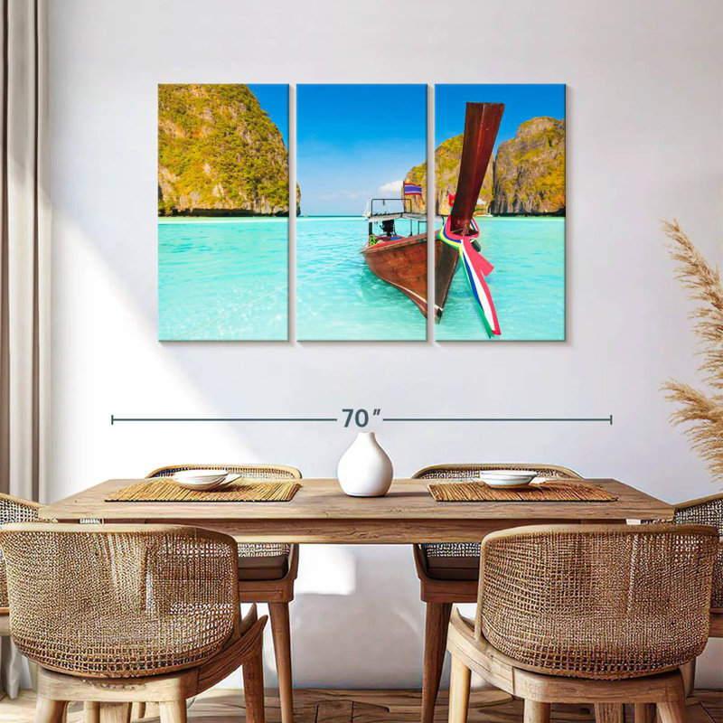 Bateau Nicci Maya Bay, H 36 po x l 57 po