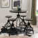 Kelanie 5-piece Adjustable Round Bar Stool Set