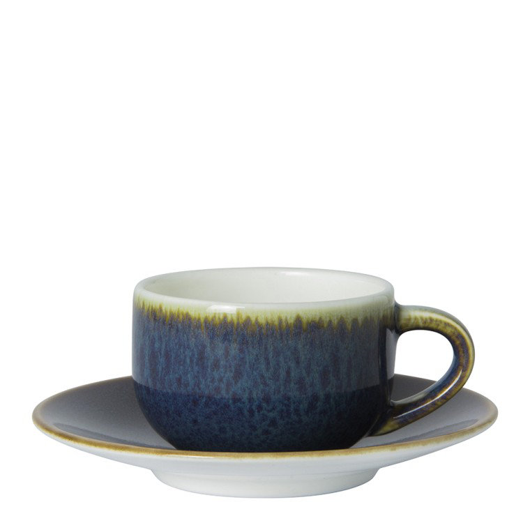 Art Glaze Bone China Espresso Cup, Pressed Mulberry, 12