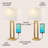 Arthuree Table Lamp Set 28.5" Brass Gold Table Lamp Set with USB-1310339694