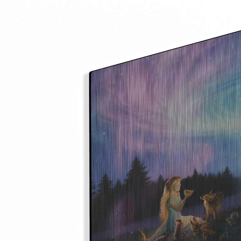Millwood Pines «Spring Feeling» par Kirk Reinert, art mural en métal, H 12 po x l 16 po