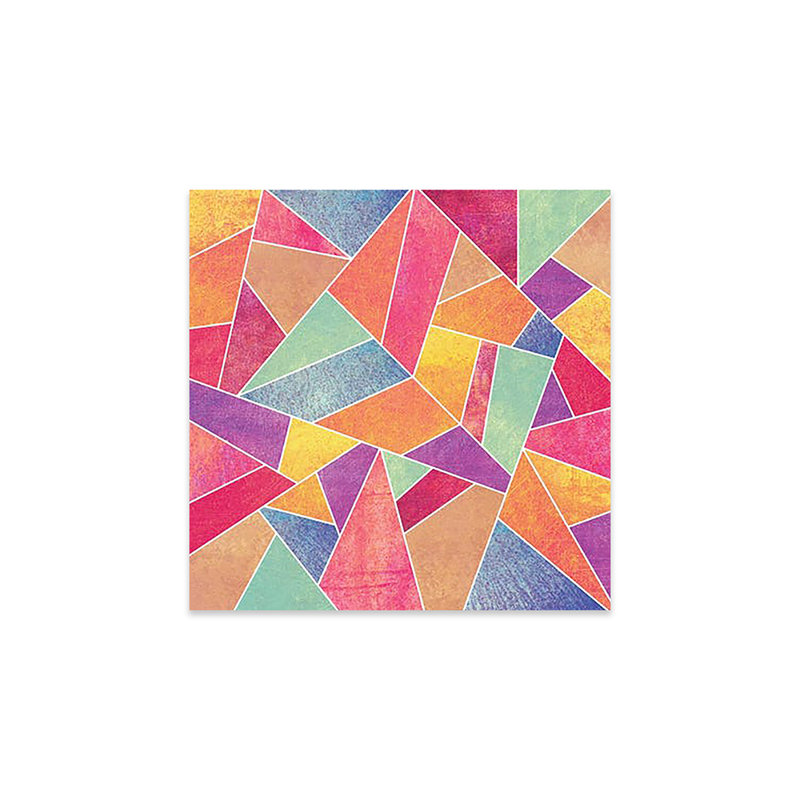 Pierre colorée par Elisabeth Fredriksson - impression non encadrée, H 24 po x l 24 po x P 0,25 po