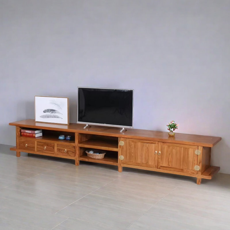 Meuble télé en bois de style chinois
