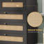  Commode 9 tiroirs Rattan-1441433918