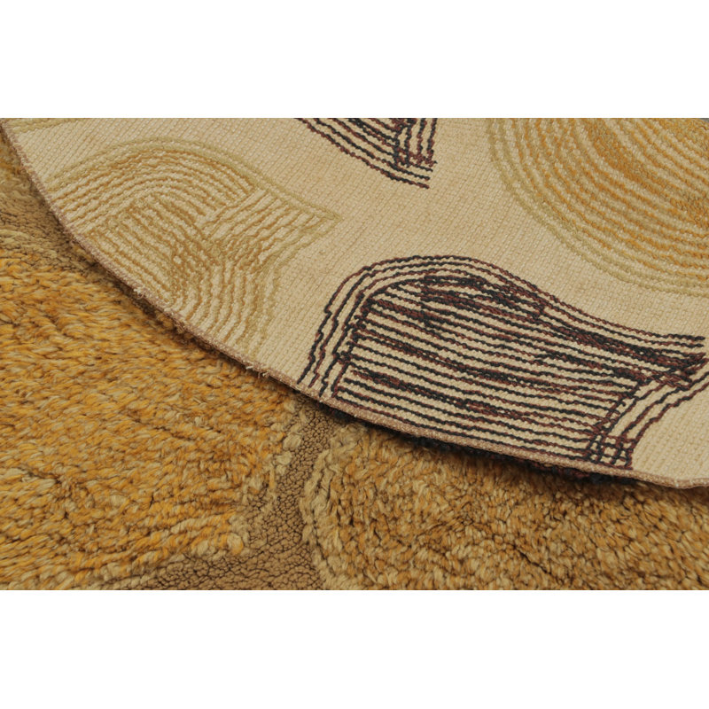 One-of-a-Kind 4' Hand Knotted Area Rug