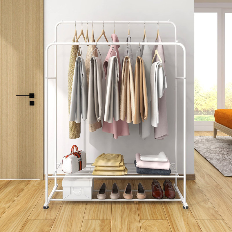 17 Stories Haydon 43.30'' Metal Clothing Rack & Reviews | Wayfair