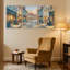Ensemble de 3 impressions sur toile Scénic et paysages urbains charmants-39487554