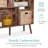 Kintz 3-Tier Mid-Century Modern Wooden Bookcase w/ Removable Back Panels, Offset Pine Legs-1426857388
