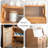 Modern Burlywood Solid wood Shoe Storage