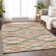 Premium Machine Washable Prisco Orange Rug
