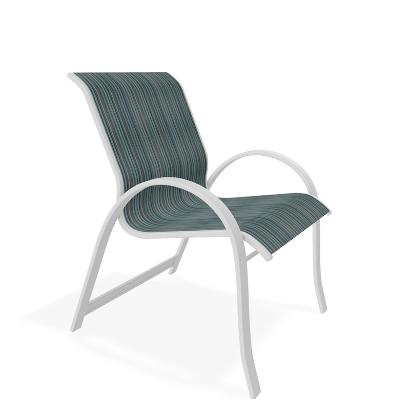 Aruba Outdoor Dining Armchair, White