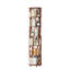 Bibliothèque rotative 100% bois massif sur roulettes-950146225