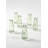 Periheli Green Indoor / Outdoor Glass Table Vase Set-1209309759-1281137351