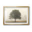 «Trees In The Fog I», reproduction encadrée de qualité supérieure - prête à être accrochée-457669462-457669461-457641819