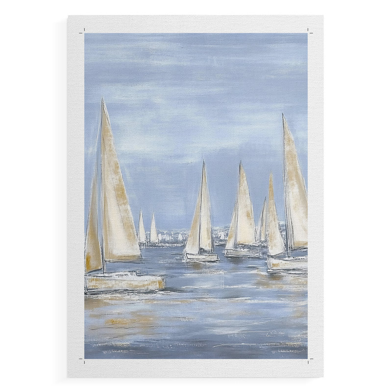 NAUTICAL Series I - Impression sur toile seulement - NON CADRE, H 18 po x l 12 po
