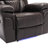 Manual Recliner Chair with LED Light Strip-1399871399