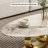 Elegant Luxury Coffee Table - Faux Marble Top with Stainless Steel Base-1912349866