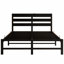 Lit double robuste, lumières, tablette de rangement, cadre de lit de nuit apaisant, tête de lit, chargement, rangement, chambre calme-1155903270-1155903271