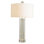 Fluted Crystal Column Table Lamp