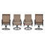 Ensemble de 4 chaises de salle à manger rembourrées Angeli-92410652