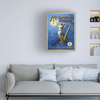 English School Mcconnells Whisky, 1898 Canvas Art