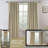 100% Blackout Linen Textured  Curtains Farmhouse Thermal Insulated Pocket Back Tab Full Light Blocking 2 Panel-1926543860-1926543369