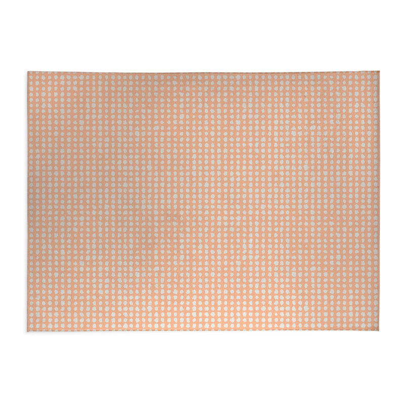 Grunge Row Non-Slip Outdoor Rug, Rectangle 8' x 10'