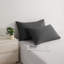 Taies d'oreiller en microfibre brossée avec fermeture à enveloppe, housses de coussin confortables toutes saisons, paquet de 2-133585433-133585446