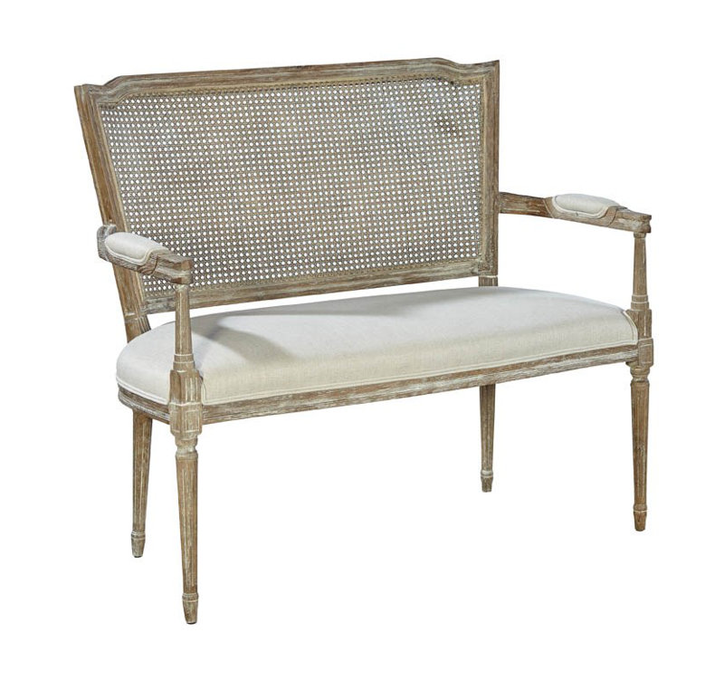 Shiena Upholstered 43.5'' Settee