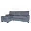 Canapé-lit modulaire en flanelle de tissu-1998120553