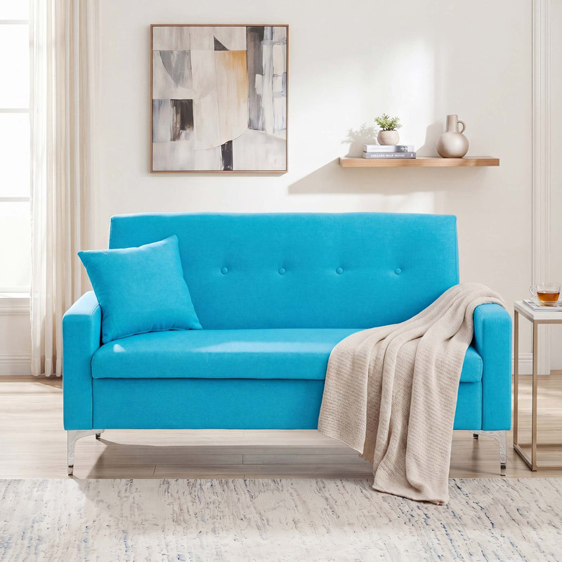 Double Sofa with Built-in Storage, Practical Living Room Couch