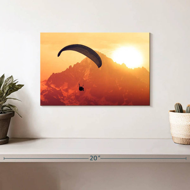 Paragliding over alps Sireci, H 8 po x l 12 po