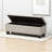 Ahrens Polyester Upholstered Storage Bench in Beige Finish, 17.32'' H X 52.17'' W X 16.73'' D-194711780-212872371
