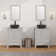 24 In. W X 19 In. D X 32 In. H Bath Vanity In Blue With Solid Surface Top In Blue