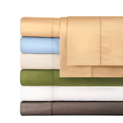 Ensemble de draps 100% coton à longues fibres 610 fils Celeste Home