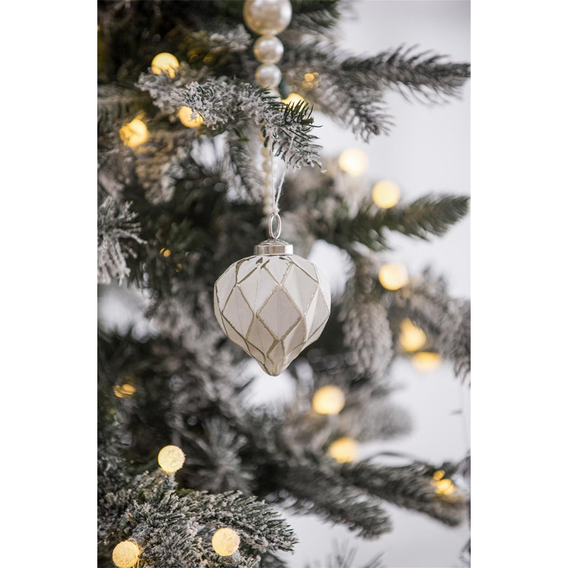 Ensemble de 6 boules de Noël, H 3 po x l 2,8 po x P 2,8 po, 12