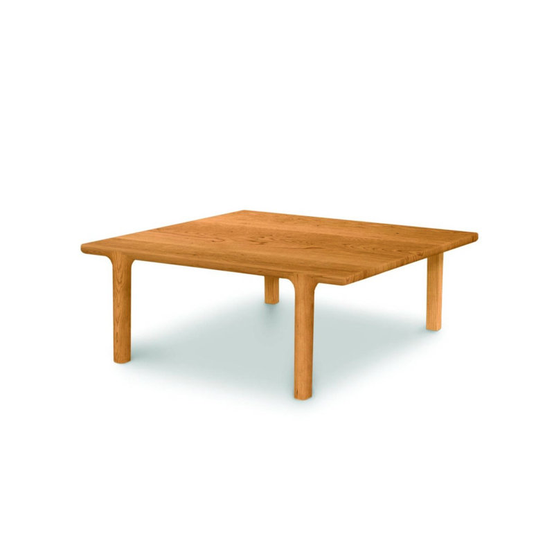 Sierra Seating and Occasionals Square Coffee Table, Natural Cherry, 17" H x 24" W x 24" D