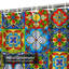 Rideau de douche à 12 crochets mexicains-539369988