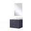 24 po X P 18 po De salle de bain simple avec comptoir en acrylique Miroir-415145874-415145875