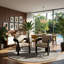 Ensemble de chaises de salle à manger avec structure en bois d'hévéa massif de l 24 po x P 24,5 po x H 30,75 po Christopher Knight Home (ensemble de 2)-129885810